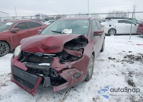 2014 Ford Focus Se from USA, damaged, VIN 1FADP3F22EL192380